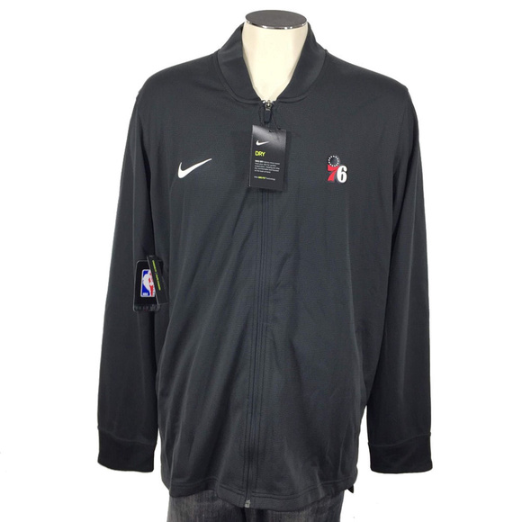 Philadelphia 76ers Full Zip‎ Warm Up Jacket - Picture 1 of 6